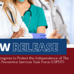 DFA Urges Congress to Protect the Independence of The United States Preventive Services Task Force (USPSTF)